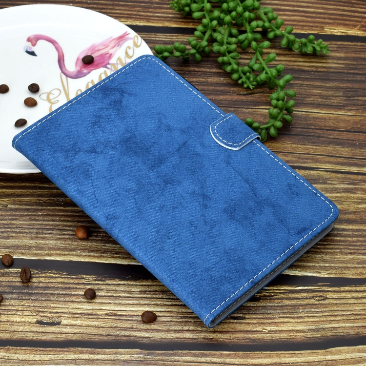 For iPad Pro 11 2024 Marble Style Cloth Texture Smart Leather Tablet Case(Blue) - iPad Pro 11 2024 Cases by PMC Jewellery | Online Shopping South Africa | PMC Jewellery | Buy Now Pay Later Mobicred