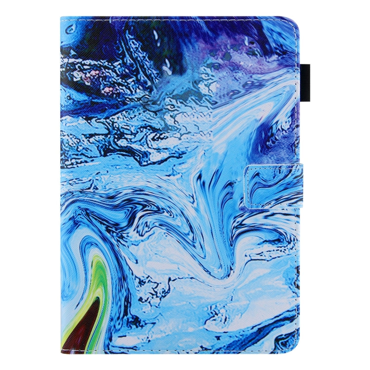 For iPad Pro 11 2024 Colored Drawing Leather Smart Tablet Case(Blue Time) - iPad Pro 11 2024 Cases by PMC TechLife | Online Shopping South Africa | PMC TechLife | Buy Now Pay Later Mobicred