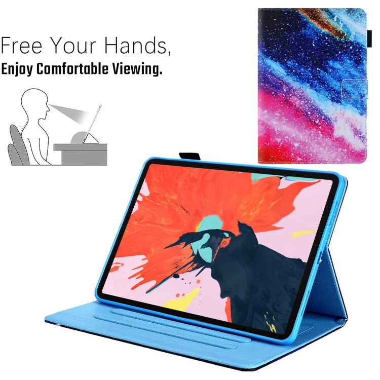 For iPad Pro 11 2024 Colored Drawing Leather Smart Tablet Case(Colorful Stone) - iPad Pro 11 2024 Cases by PMC TechLife | Online Shopping South Africa | PMC TechLife | Buy Now Pay Later Mobicred