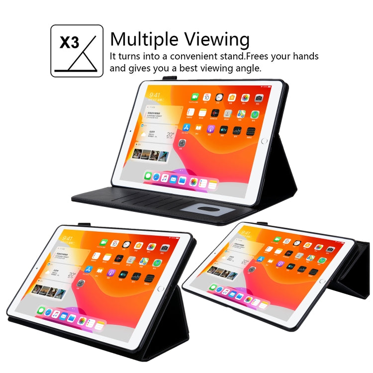 For iPad Pro 11 2024 Business Style Horizontal Flip Leather Smart Tablet Case with Holder(Black) - iPad Pro 11 2024 Cases by PMC TechLife | Online Shopping South Africa | PMC TechLife | Buy Now Pay Later Mobicred