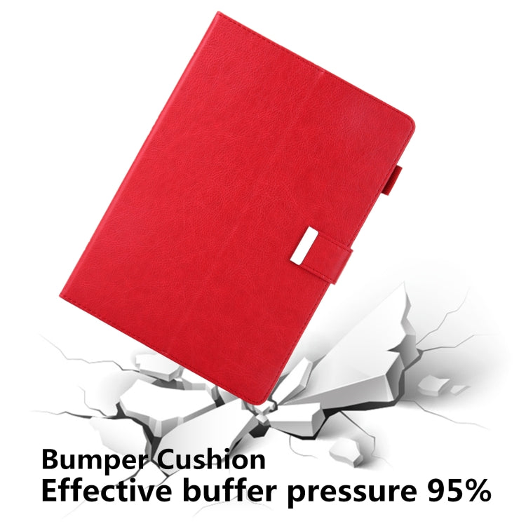 For iPad Pro 11 2024 Business Style Horizontal Flip Leather Smart Tablet Case with Holder(Red) - iPad Pro 11 2024 Cases by PMC TechLife | Online Shopping South Africa | PMC TechLife | Buy Now Pay Later Mobicred