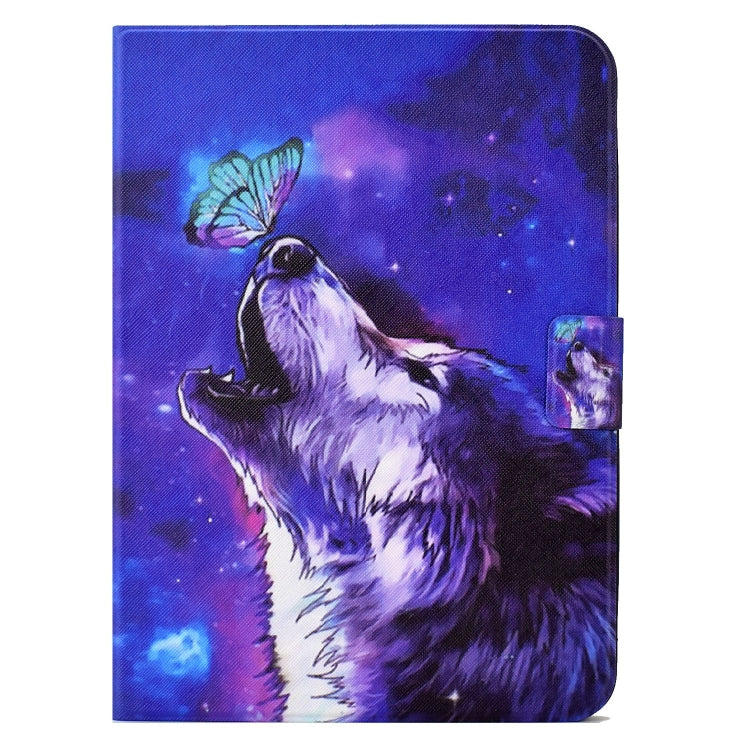 For iPad Pro 11 2024 Voltage Colored Drawing Smart Leather Tablet Case(Butterfly Wolf) - iPad Pro 11 2024 Cases by PMC Jewellery | Online Shopping South Africa | PMC Jewellery | Buy Now Pay Later Mobicred