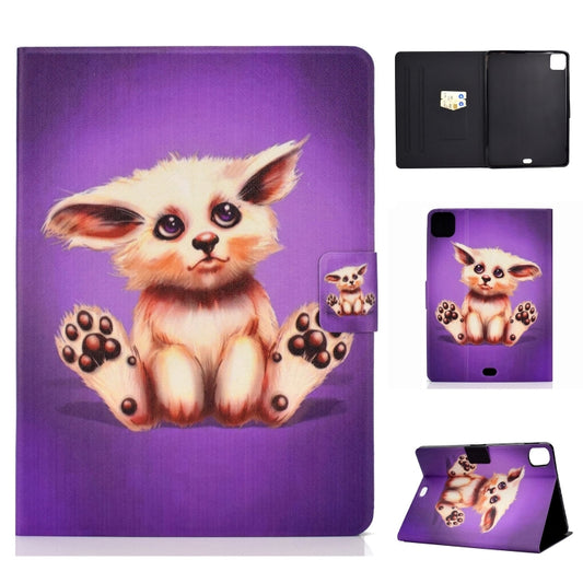 For iPad Pro 11 2024 Voltage Colored Drawing Smart Leather Tablet Case(Golden Fox) - iPad Pro 11 2024 Cases by PMC Jewellery | Online Shopping South Africa | PMC Jewellery | Buy Now Pay Later Mobicred