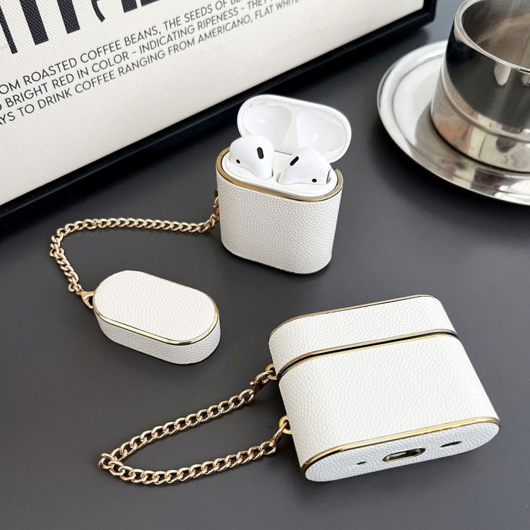 For AirPods 2 / 1 Cylindrical Ball Texture Bluetooth Earphone Protective Case(Yellow) - For AirPods 1/2 by PMC Jewellery | Online Shopping South Africa | PMC Jewellery | Buy Now Pay Later Mobicred