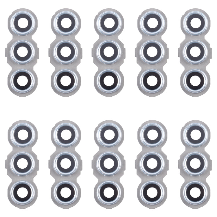 For Samsung Galaxy C55 SM-C556 10pcs Original Rear Camera Lens Cover(Silver) - Camera by PMC TechLife | Online Shopping South Africa | PMC TechLife | Buy Now Pay Later Mobicred