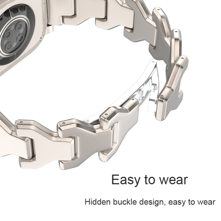 For Apple Watch SE 40mm Y Type Pure Titanium Watch Band(Silver) - free shipping - PMC TechLife - Order now!