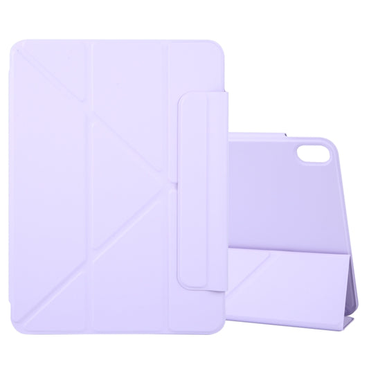 For iPad Air 13 2024 Y-Shape Double-sided Clip Magnetic Smart Tablet Case(Purple) - iPad Air 13 2024 Cases by PMC Jewellery | Online Shopping South Africa | PMC Jewellery | Buy Now Pay Later Mobicred