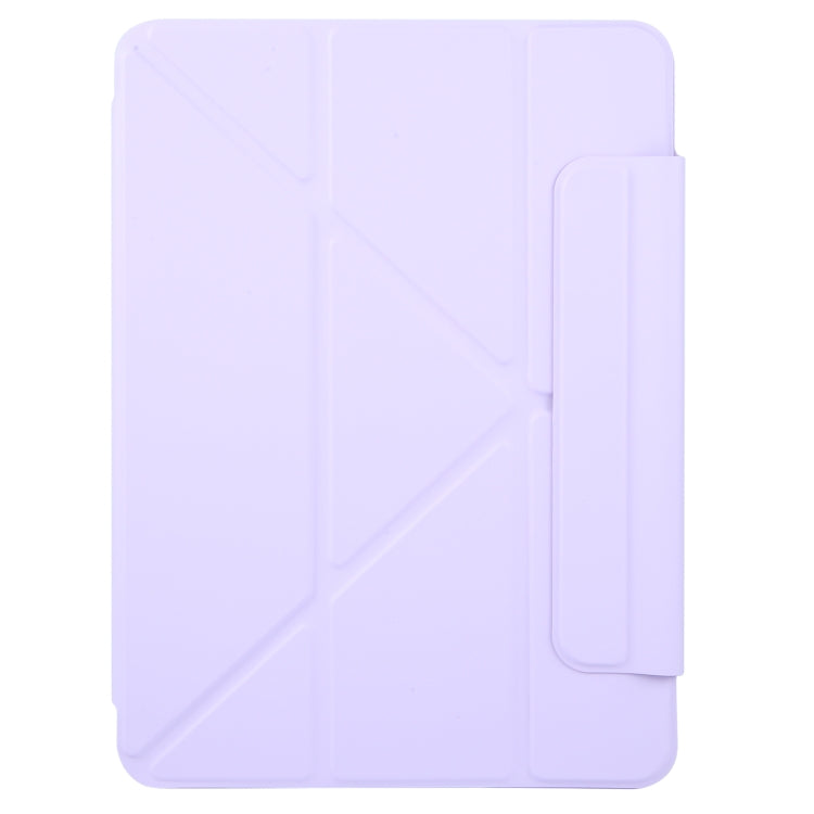 For iPad Air 13 2024 Y-Shape Double-sided Clip Magnetic Smart Tablet Case(Purple) - iPad Air 13 2024 Cases by PMC Jewellery | Online Shopping South Africa | PMC Jewellery | Buy Now Pay Later Mobicred