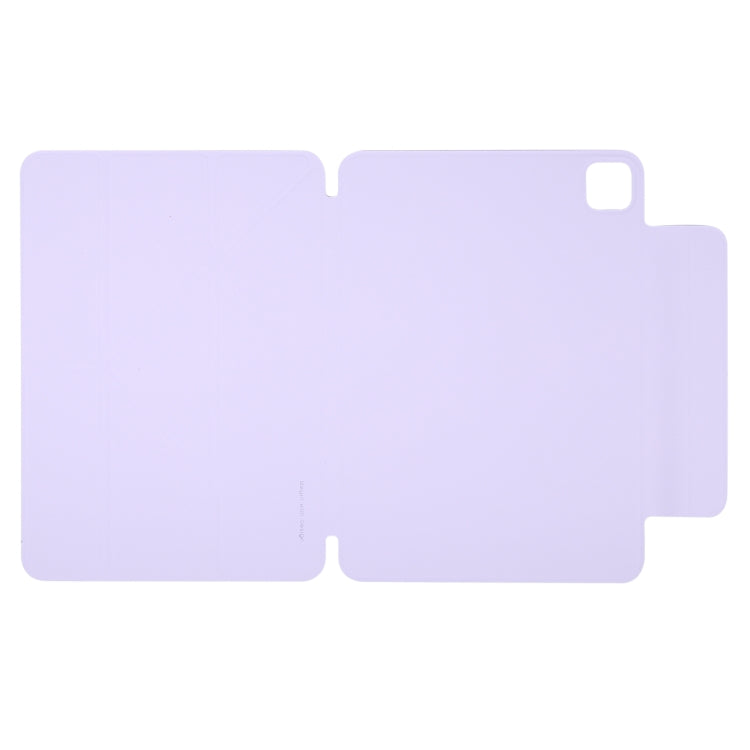 For iPad Pro 11 2024 Y-Shape Double-sided Clip Magnetic Smart Tablet Case(Purple) - iPad Pro 11 2024 Cases by PMC Jewellery | Online Shopping South Africa | PMC Jewellery | Buy Now Pay Later Mobicred