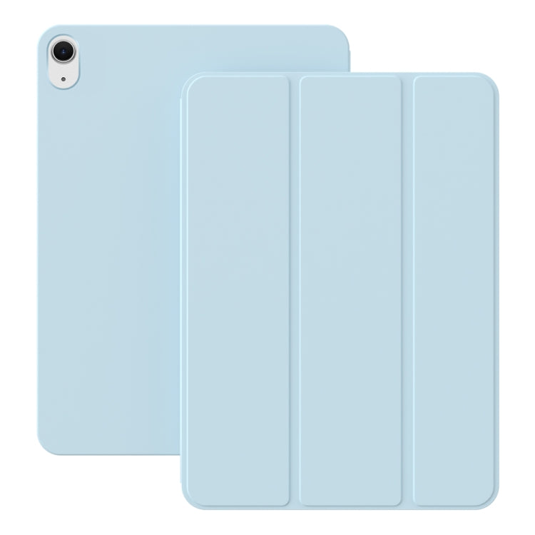 For iPad Air 11 2024 / 5 / 4 Ultra-thin Double-sided Clip Magnetic Smart Tablet Case(Sky Blue) - iPad Air 11 2024 Cases by PMC Jewellery | Online Shopping South Africa | PMC Jewellery | Buy Now Pay Later Mobicred