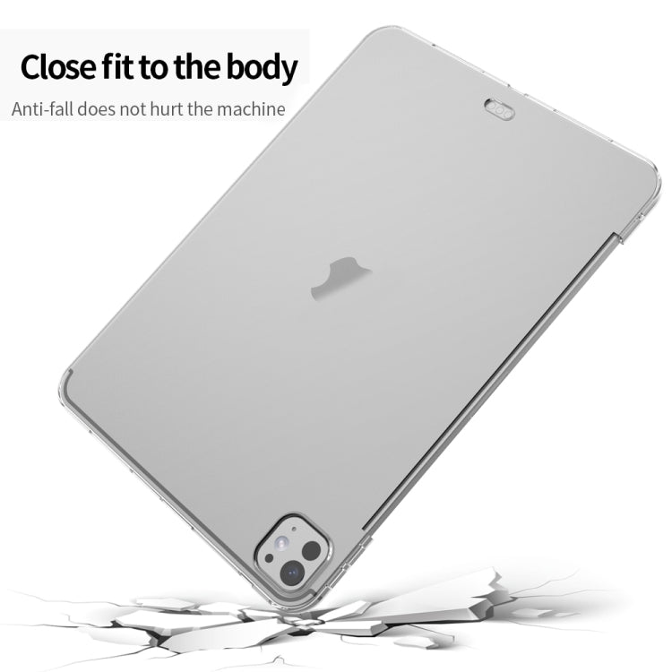For iPad Pro 13 2024 Shockproof Soft TPU Protective Tablet Case(Transparent) - iPad Pro 13 2024 Cases by PMC TechLife | Online Shopping South Africa | PMC TechLife | Buy Now Pay Later Mobicred