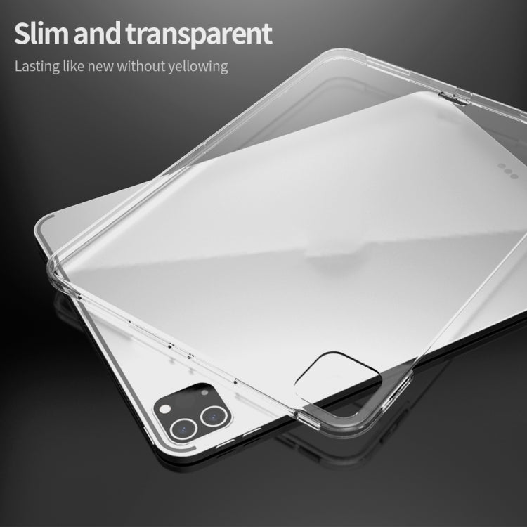 For iPad Air 13 2025 / 2024 Shockproof Soft TPU Protective Tablet Case(Transparent) - iPad Air 13 2025 / 2024 Cases by PMC TechLife | Online Shopping South Africa | PMC TechLife | Buy Now Pay Later Mobicred