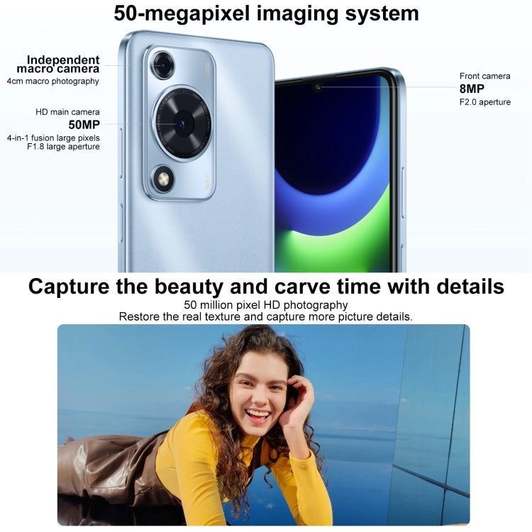 HUAWEI Enjoy 70S, 8GB+256GB, Side Fingerprint Identification, 6.75 inch HarmonyOS 4.2 Octa Core 2.4GHz, Network: 4G, Not Support Google Play(Black) - Huawei Mate & P by Huawei | Online Shopping South Africa | PMC Jewellery | Buy Now Pay Later Mobicred