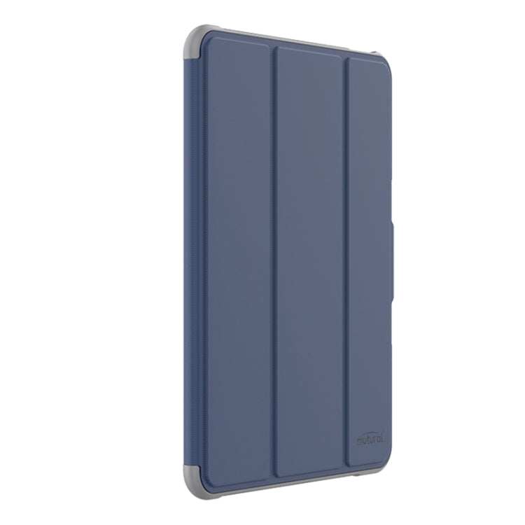 For iPad Air 13 2025 / 2024 Mutural PC Hybrid TPU Leather Smart Tablet Case(Dark Blue) - iPad Air 13 2025 / 2024 Cases by Mutural | Online Shopping South Africa | PMC Jewellery | Buy Now Pay Later Mobicred