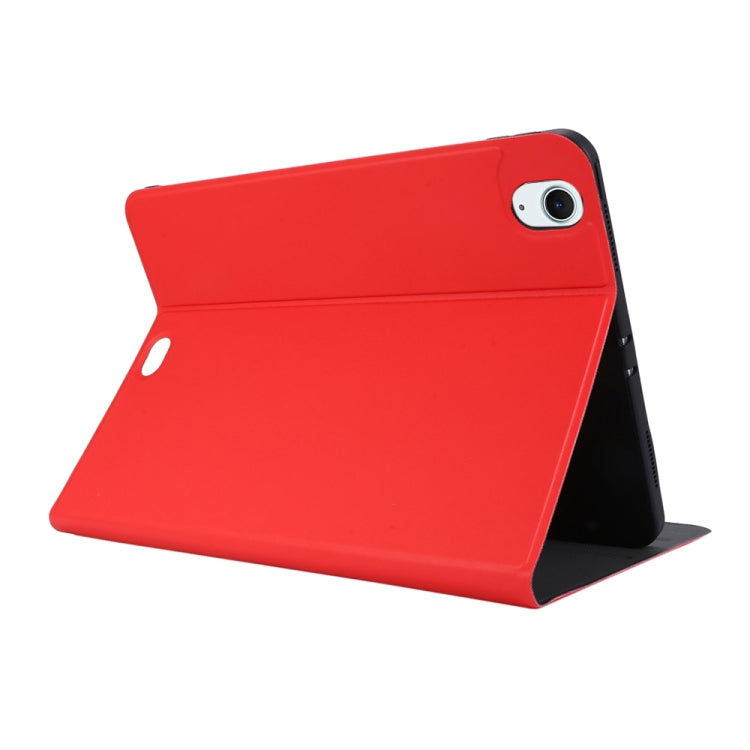 For iPad Air 13 2024 Stretch Voltage Plain Leather Smart Tablet Case(Red) - iPad Air 13 2024 Cases by PMC TechLife | Online Shopping South Africa | PMC TechLife | Buy Now Pay Later Mobicred