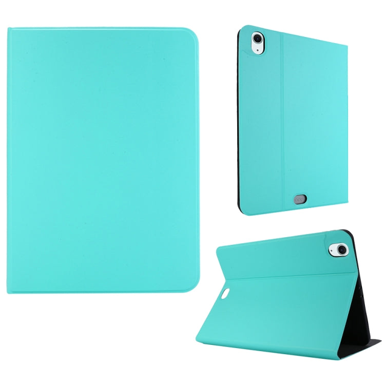 For iPad Air 11 2024 Stretch Voltage Plain Leather Smart Tablet Case(Green) - iPad Air 11 2024 Cases by PMC Jewellery | Online Shopping South Africa | PMC Jewellery | Buy Now Pay Later Mobicred