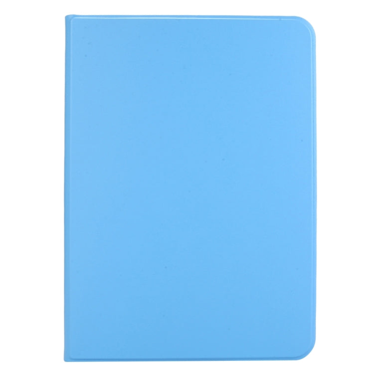 For iPad Air 11 2025 / 2024 Stretch Voltage Plain Leather Smart Tablet Case(Light Blue) - iPad Air 11 2025 / 2024 Cases by PMC TechLife | Online Shopping South Africa | PMC TechLife | Buy Now Pay Later Mobicred