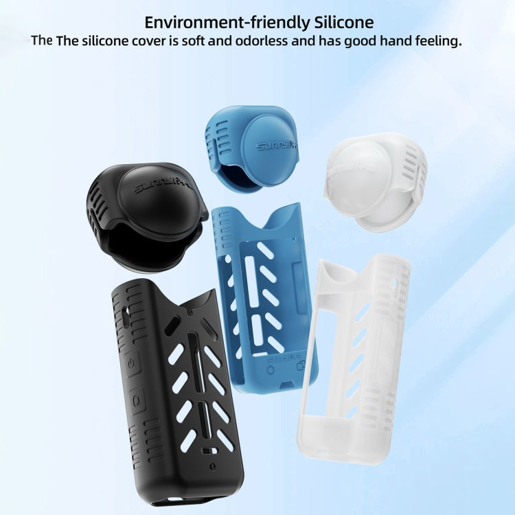 For Insta360 X4 / X5 Sunnylife Silicone Shockproof Case Lens Body Cover Kit(Black) - free shipping - PMC TechLife - Order now!
