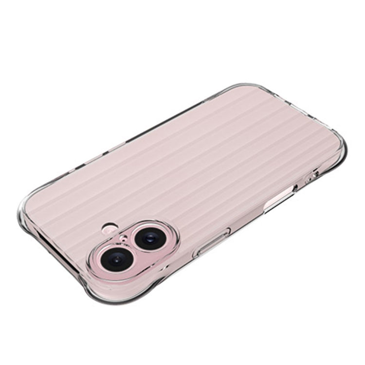 For iPhone 16 Water Ripple Fine Hole TPU Phone Case(Light Blue) - iPhone 16 Cases by PMC TechLife | Online Shopping South Africa | PMC TechLife | Buy Now Pay Later Mobicred