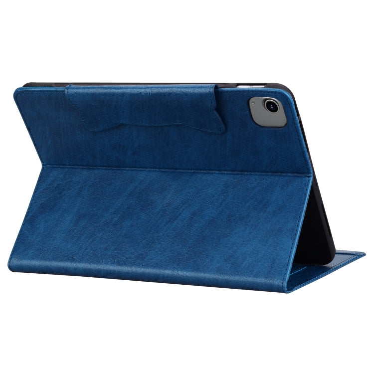 For iPad Air 11 2024 / Air 5 / Air 4 Cat Buckle Leather Smart Tablet Case(Royal Blue) - iPad Air 11 2024 Cases by PMC Jewellery | Online Shopping South Africa | PMC Jewellery | Buy Now Pay Later Mobicred