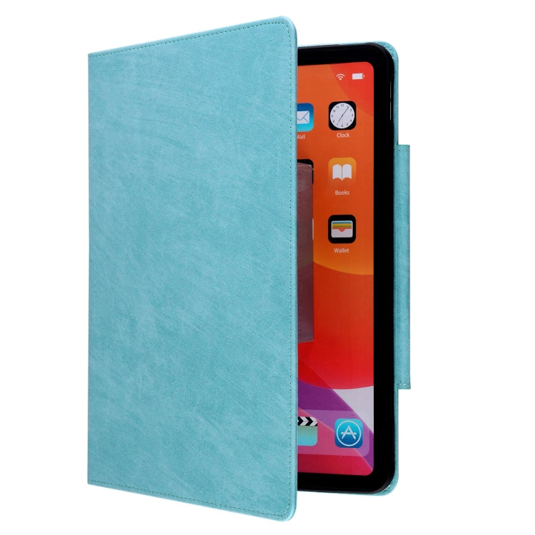 For iPad Pro 13 2024 Cat Buckle Leather Smart Tablet Case(Sky Blue) - iPad Pro 13 2024 Cases by PMC Jewellery | Online Shopping South Africa | PMC Jewellery | Buy Now Pay Later Mobicred