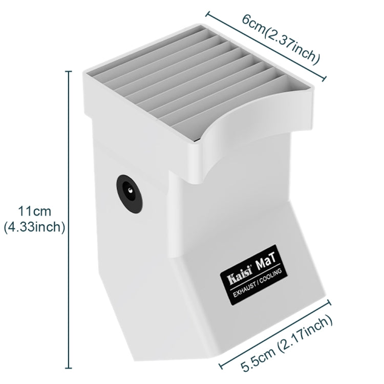 Kaisi MaT Adjustable Angles Smoke Exhaust Fan Suitable for 6565 / 7045 / 7050 Series Microscopes - Microscope Magnifier Series by Kaisi | Online Shopping South Africa | PMC Jewellery | Buy Now Pay Later Mobicred