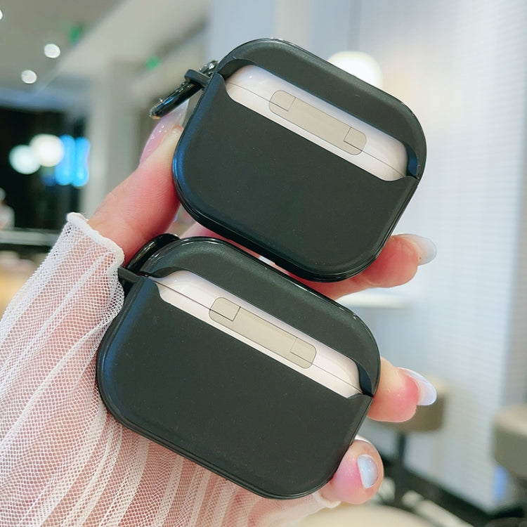 For AirPods Pro 2 / Pro 3D Colorful Pattern Bluetooth Earphone Protective Case(Black Flower) - For AirPods Pro 2 by PMC Jewellery | Online Shopping South Africa | PMC Jewellery | Buy Now Pay Later Mobicred