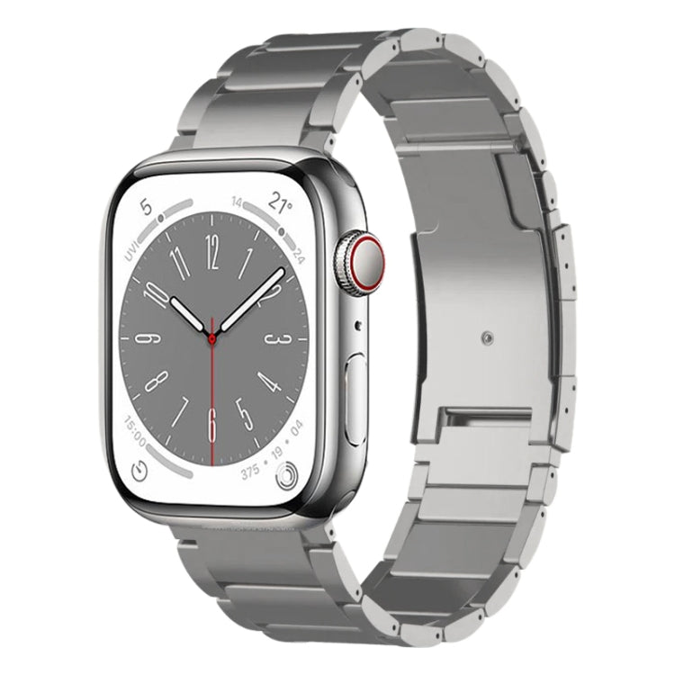 For Apple Watch Series 8 45mm Titanium Metal Watch Band(Silver) - free shipping - PMC TechLife - Order now!