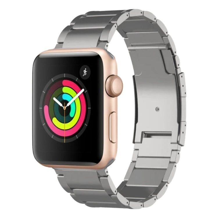 For Apple Watch Series 3 42mm Titanium Metal Watch Band(Silver) - free shipping - PMC TechLife - Order now!