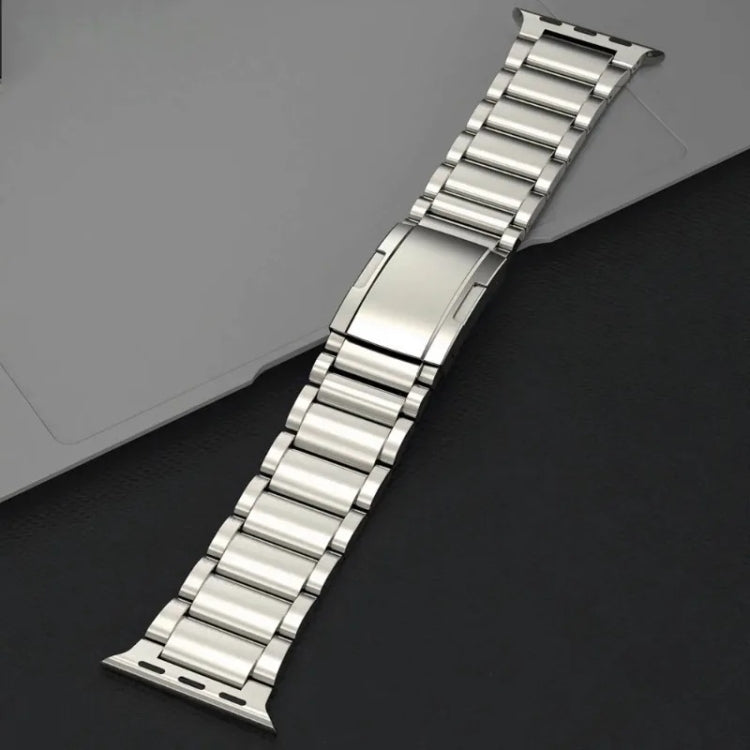 For Apple Watch Series 7 41mm Titanium Metal Watch Band(Silver) - free shipping - PMC TechLife - Order now!