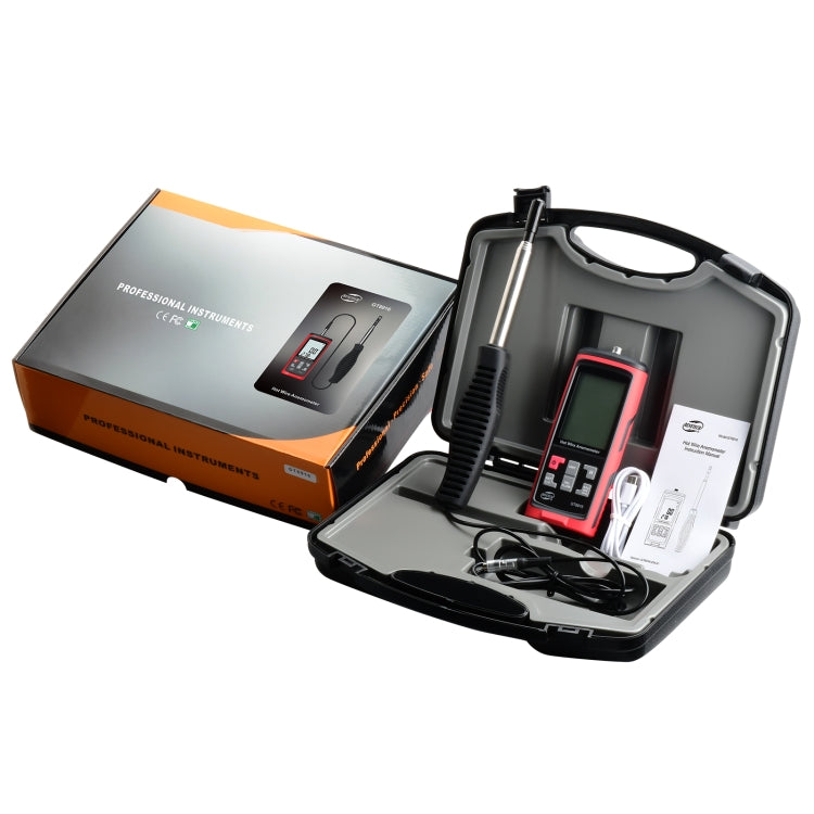 BENETECH GT8616 Handheld Digital LCD Hot Wire Anemometer - free shipping - PMC TechLife - Order now!