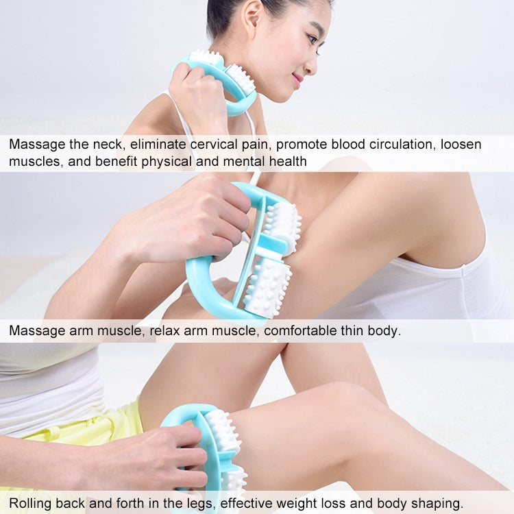 Body Mini Roller Meridian Massager(Rose Red Dot) - free shipping - PMC TechLife - Order now!