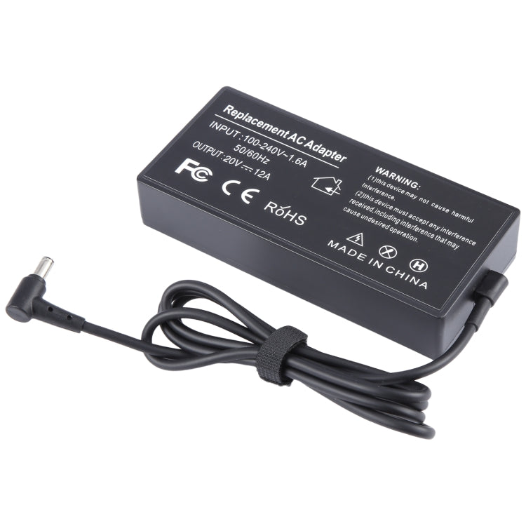 240W 20V 12A Laptop Notebook Power Adapter For Asus 6.0 x 3.7mm, Plug:US Plug - For Asus by PMC Jewellery | Online Shopping South Africa | PMC Jewellery | Buy Now Pay Later Mobicred