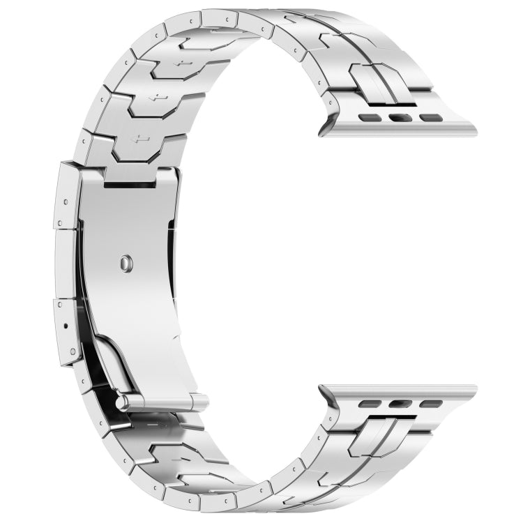 For Apple Watch Ultra 49mm Turtle Buckle Titanium Alloy Watch Band(Silver) - free shipping - PMC TechLife - Order now!