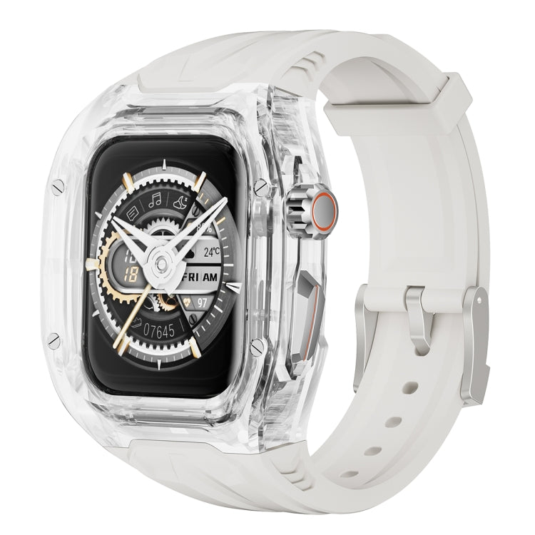 For Apple Watch SE 2022 44mm Modified PC Hybrid TPU Watch Case Band(Starlight Transparent) - free shipping - PMc TechLife - Order now!