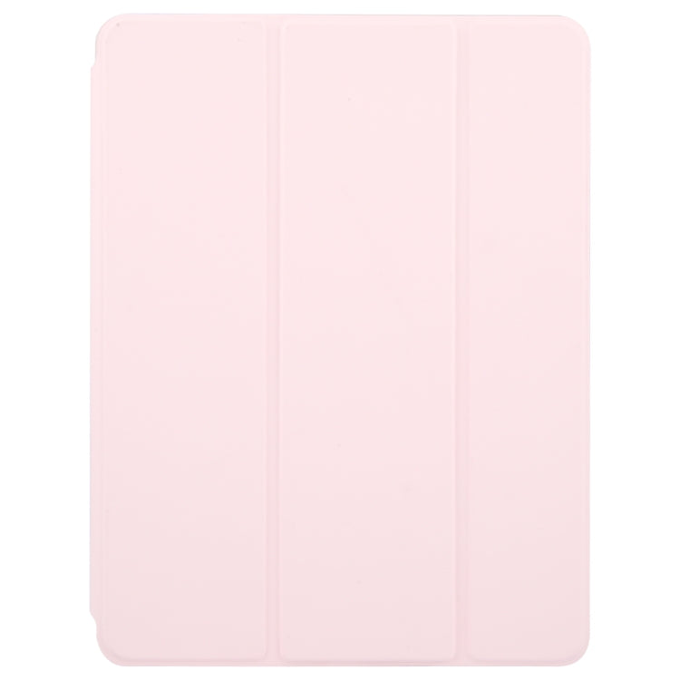 For iPad Air 11 2024 / Air 5 / Air 4 GEBEI Acrylic TPU 3-folding Rotating Smart Tablet Leather Case withh Pen Slot(Pink) - iPad Air 11 2024 Cases by GEBEI | Online Shopping South Africa | PMC Jewellery | Buy Now Pay Later Mobicred