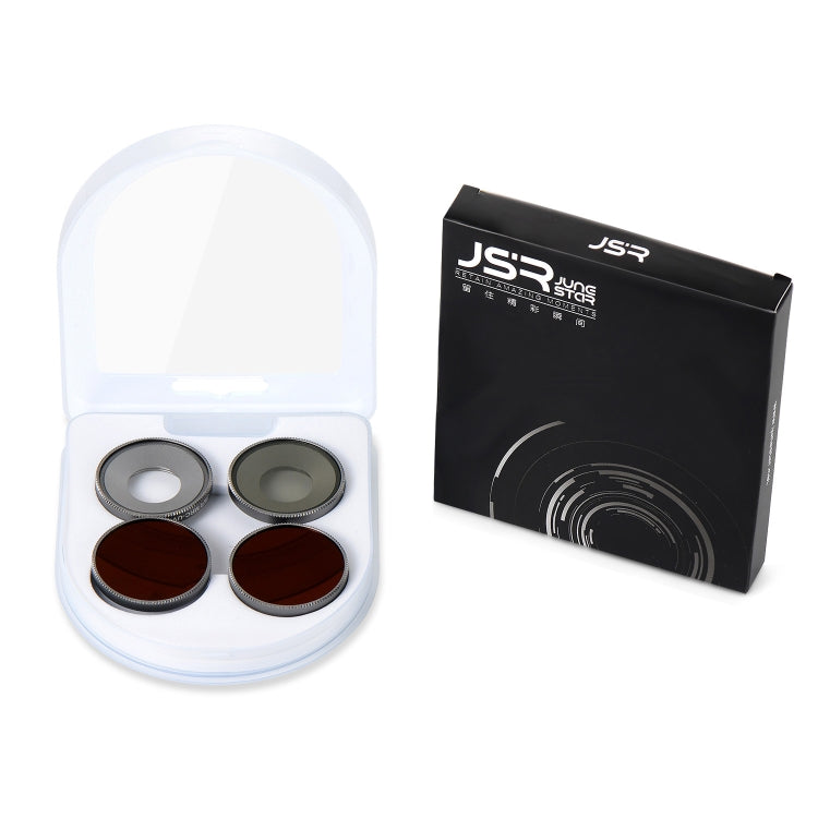For DJI Osmo Action 4 JUNESTAR Threaded Camera Lens Filter, Filter:STAR - Lens Filter by JSR | Online Shopping South Africa | PMC TechLife | Buy Now Pay Later Mobicred