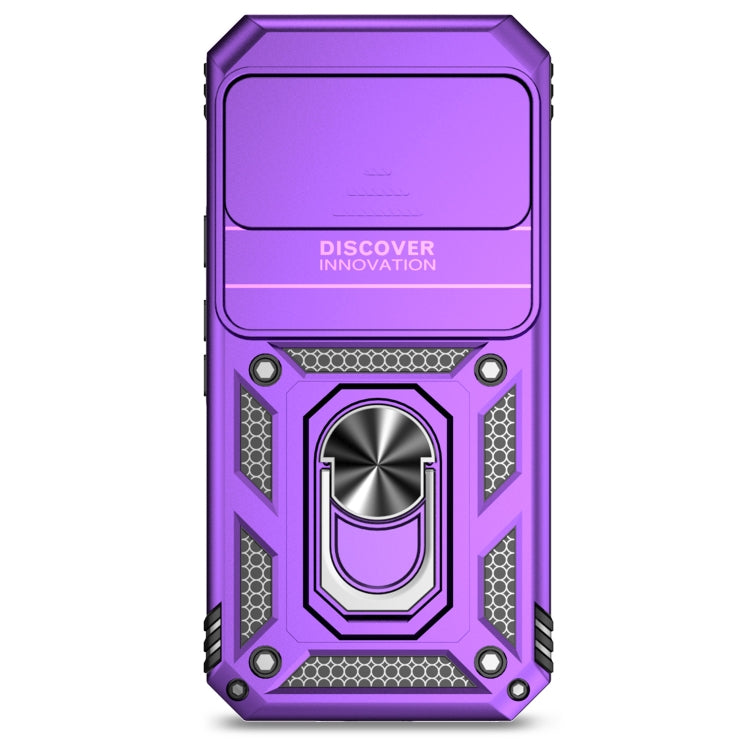 For Google Pixel 9 Sliding Camshield Holder Phone Case(Purple) - Google Cases by PMC TechLife | Online Shopping South Africa | PMC TechLife | Buy Now Pay Later Mobicred