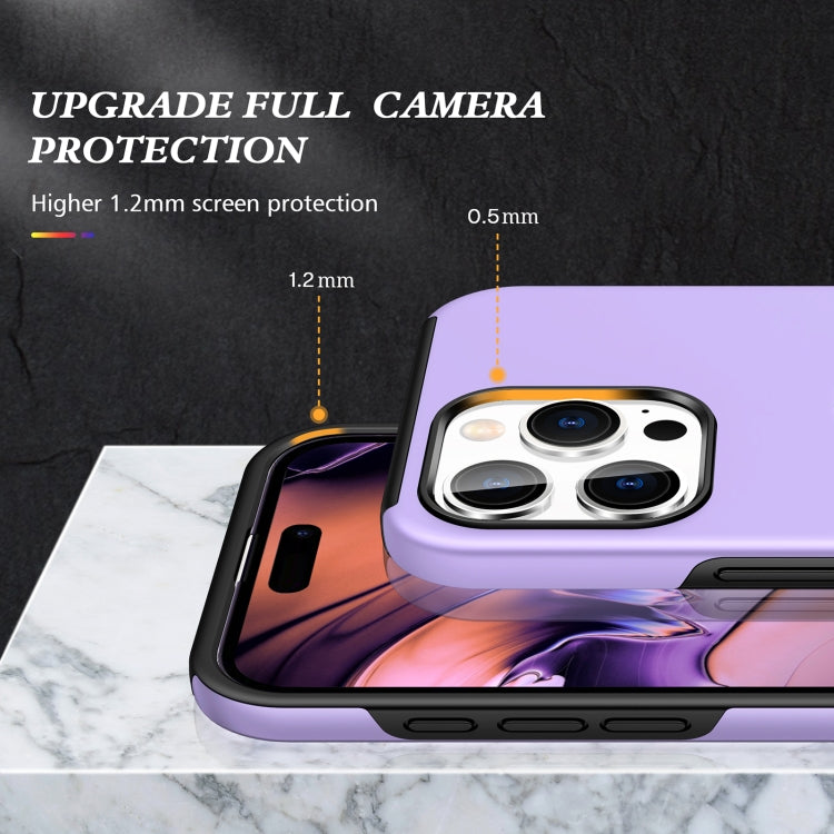 For iPhone 16 Magnetic Ring Holder Phone Case(Purple) - iPhone 16 Cases by PMC TechLife | Online Shopping South Africa | PMC TechLife | Buy Now Pay Later Mobicred