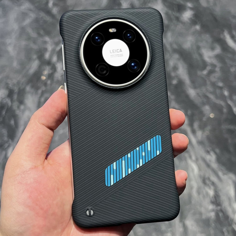 For Huawei Mate 40 Carbon Fiber Frameless Cooling Phone Case(Blue) - free shipping - PMC Jewellery - Order now!
