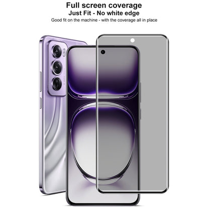 For OPPO Reno12 Pro Global imak 3D Curved HD Full Screen Anti-spy Tempered Glass Protective Film - Reno12 Pro Tempered Glass by imak | Online Shopping South Africa | PMC Jewellery | Buy Now Pay Later Mobicred