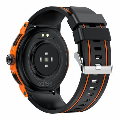 LEMFO HK52 1.43 inch BT5.3 IP68 Sport Smart Watch, Support Bluetooth Call / Message Notification / Heart Rate / Blood Pressure Health Monitor(Orange) - Smart Watches by LEMFO | Online Shopping South Africa | PMC Jewellery | Buy Now Pay Later Mobicred