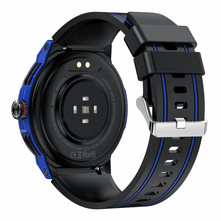 LEMFO HK52 1.43 inch BT5.3 IP68 Sport Smart Watch, Support Bluetooth Call / Message Notification / Heart Rate / Blood Pressure Health Monitor(Blue) - Smart Watches by LEMFO | Online Shopping South Africa | PMC Jewellery | Buy Now Pay Later Mobicred