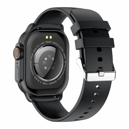 LEMFO HK96S 2.06 inch BT5.3 IP68 Sport Smart Watch, Support Bluetooth Call / Sleep / Blood Oxygen / Heart Rate / Blood Pressure Health Monitor(Black) - Smart Watches by LEMFO | Online Shopping South Africa | PMC Jewellery | Buy Now Pay Later Mobicred