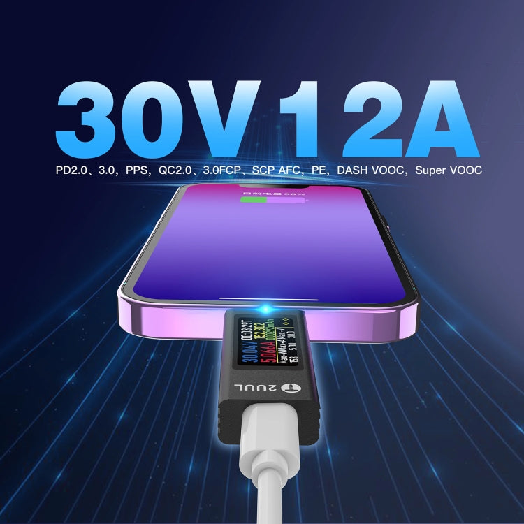 2UUL Charging Mate Type-C Mini Charging Detector with Bidirectional Current Test - Test Tools by 2UUL | Online Shopping South Africa | PMC TechLife | Buy Now Pay Later Mobicred