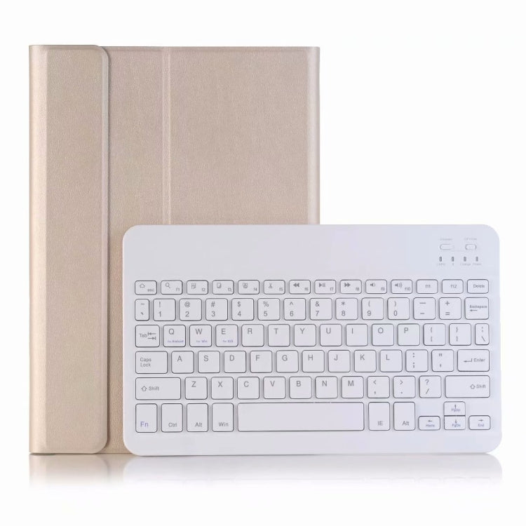 For Huawei MatePad T8 Ultra-thin Detachable Bluetooth Keyboard Leather Tablet Case with Stand & Sleep Function & Backlight(Gold) - Huawei Keyboard by PMC TechLife | Online Shopping South Africa | PMC TechLife