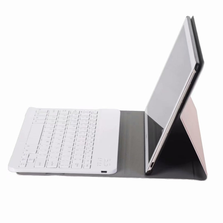 For Huawei MatePad T8 Ultra-thin Detachable Bluetooth Keyboard Leather Tablet Case with Stand & Sleep Function & Backlight(Gold) - Huawei Keyboard by PMC TechLife | Online Shopping South Africa | PMC TechLife