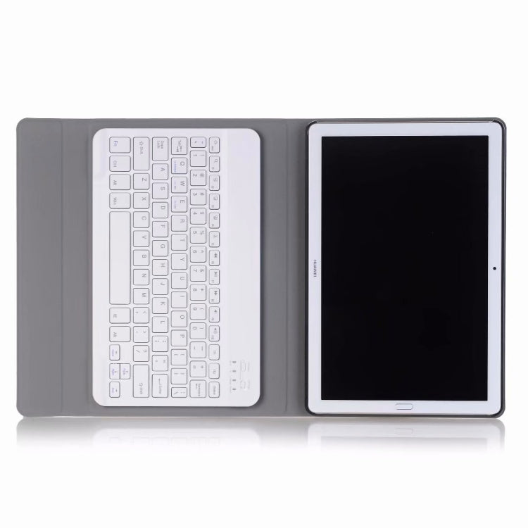 For Huawei MatePad T8 Ultra-thin Detachable Bluetooth Keyboard Leather Tablet Case with Stand & Sleep Function & Backlight(Rose Gold) - Huawei Keyboard by PMC TechLife | Online Shopping South Africa | PMC TechLife
