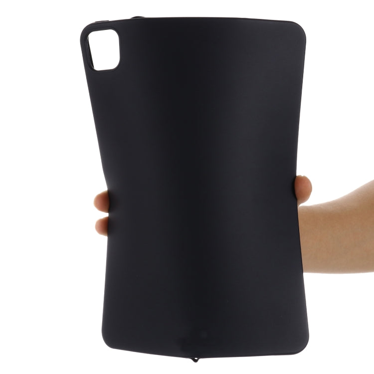 For iPad Pro 13 2024 Pure Color Liquid Silicone Shockproof Tablet Case(Black) - iPad Pro 13 2024 Cases by PMC TechLife | Online Shopping South Africa | PMC TechLife | Buy Now Pay Later Mobicred