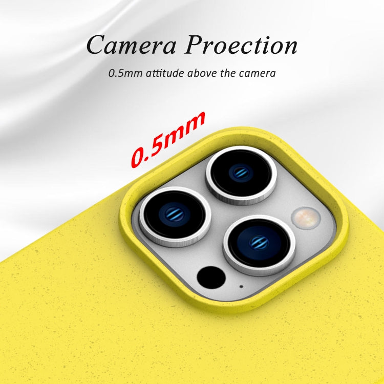 For iPhone 16 Wheat Straw TPU Phone Case(Green) - iPhone 16 Cases by PMC TechLife | Online Shopping South Africa | PMC TechLife | Buy Now Pay Later Mobicred